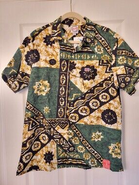 Pipe Dreams Surf Co. Aloha Shirt NWT